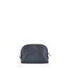 Porte-monnaie zippé Le Foulonné cuir LONGCHAMP Navy