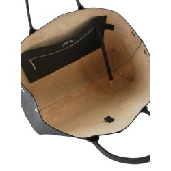 Sac porté main L Roseau cuir LONGCHAMP Noir