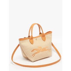 Sac panier S Le Panier Pliage LONGCHAMP Abricot