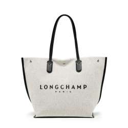 Sac cabas L Essential Toile LONGCHAMP Ecru