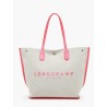 Sac cabas L Essential Toile LONGCHAMP Fraise