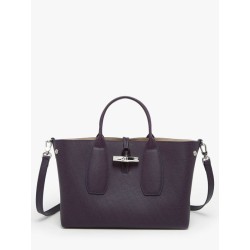 Sac porté main M Roseau cuir LONGCHAMP Myrtille