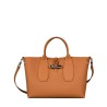 Sac porté main M Roseau cuir LONGCHAMP Naturel