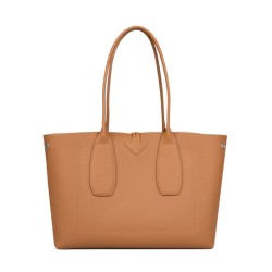 Sac porté épaule Roseau cuir LONGCHAMP Naturel