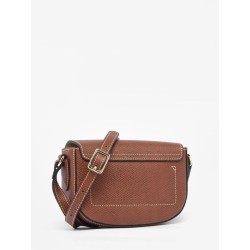 Sac porté travers Epure cuir LONGCHAMP Brun