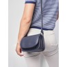 Sac bandoulière S Le Foulonné cuir LONGCHAMP Navy