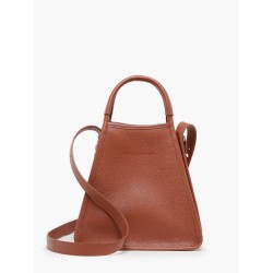 Sac porté main Le foulonné cuir LONGCHAMP Caramel