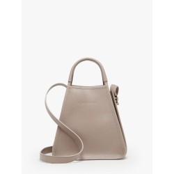 Sac porté main Le foulonné cuir LONGCHAMP Tourterelle