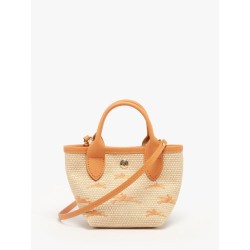 Sac bandoulière Le Panier Pliage LONGCHAMP Abricot