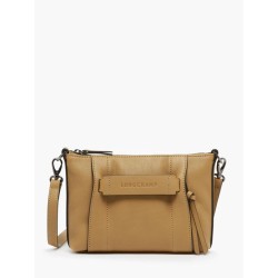 Sac bandoulière S Longchamp 3D cuir LONGCHAMP Tabac