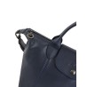 Sac à main S Le pliage cuir LONGCHAMP Navy