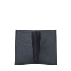 Etui passport Le Foulonné cuir LONGCHAMP Navy