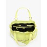 Sac seau M Premier flirt cuir LANCEL Citron vert