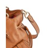 Sac seau S Premier Flirt cuir LANCEL Camel