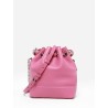 Sac seau S Ninon cuir LANCEL Cerise citrouille