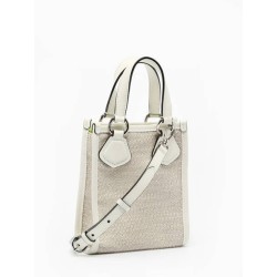 Mini-cabas vertical Cabas d'été LANCEL Naturel blanc