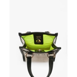 Mini-cabas vertical Cabas d'été LANCEL Naturel noir