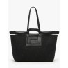Sac cabas Camille Jacquard et cuir LANCEL Noir