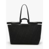 Sac cabas Camille Jacquard et cuir LANCEL Noir