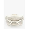 Sac cabas Camille Jacquard et cuir LANCEL Neige