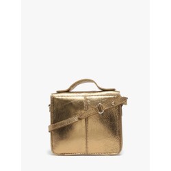 Sac bandoulière Mademoiselle George XS cuir PAUL MARIUS Bronze