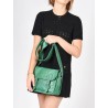 LaSacoche S cuir PAUL MARIUS Emeraude
