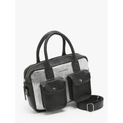 Sac bandoulière Vintage cuir PAUL MARIUS Noir