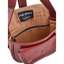 Sac LeBohemien cuir PAUL MARIUS Bordeaux