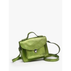 Sac Mademoiselle George cuir PAUL MARIUS Absinthe