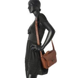 Sac Mademoiselle George cuir PAUL MARIUS Naturel