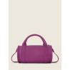 Mini Sac à Main Cuir Violet Femme Charlie Sorbet Cassis