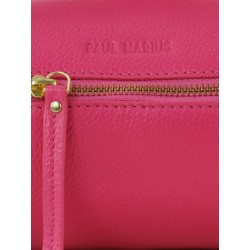 Mini Sac à Main Cuir Rose Femme Charlie Sorbet Framboise