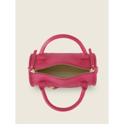 Mini Sac à Main Cuir Rose Femme Charlie Sorbet Framboise