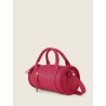 Mini Sac à Main Cuir Rose Femme Charlie Sorbet Framboise