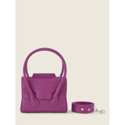 Mini Sac à Main Cuir Violet Femme Colette Xs Sorbet Cassis