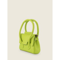 Mini Sac à Main Cuir Vert Femme Colette Xs Sorbet Pomme