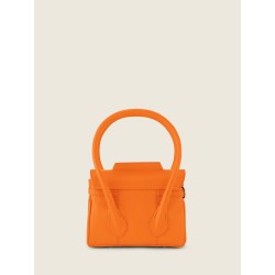 Mini Sac à Main Cuir Orange Femme Colette Xs Sorbet Mangue