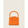 Mini Sac à Main Cuir Orange Femme Colette Xs Sorbet Mangue