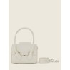 Mini Sac à Main Cuir Blanc Femme Colette Xs Pastel Craie