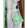 Mini Sac à Main Cuir Vert Femme Colette Xs Pastel Menthe