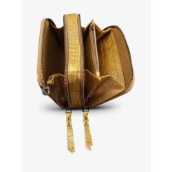Sac Ceinture Cuir Femme Doré Paula Doré