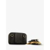 Sac Ceinture Cuir Femme Noir,Doré Paula Noir / Doré