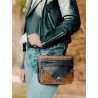 Paul Marius Sac BandoulièRe Cuir Femme Noir Legavroche RééDition LéOpard Noir