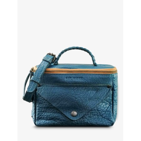 Paul Marius Sac BandoulièRe Cuir Femme Bleu