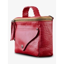 Paul Marius Sac BandoulièRe Cuir Femme Rouge