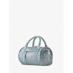 Mini Sac BandoulièRe Blanc Holographique