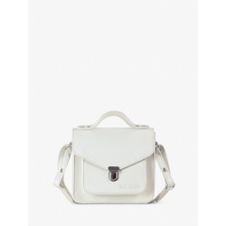 Mini Sac à Main Cuir Blanc