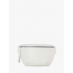 Mini Sac Banane Cuir Blanc Femme