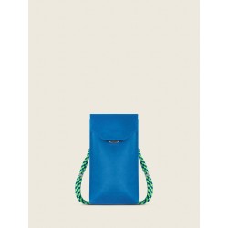 Sac TéLéPhone Cuir Bleu Femme