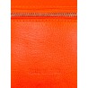 Mini Sac Banane Cuir Orange Femme